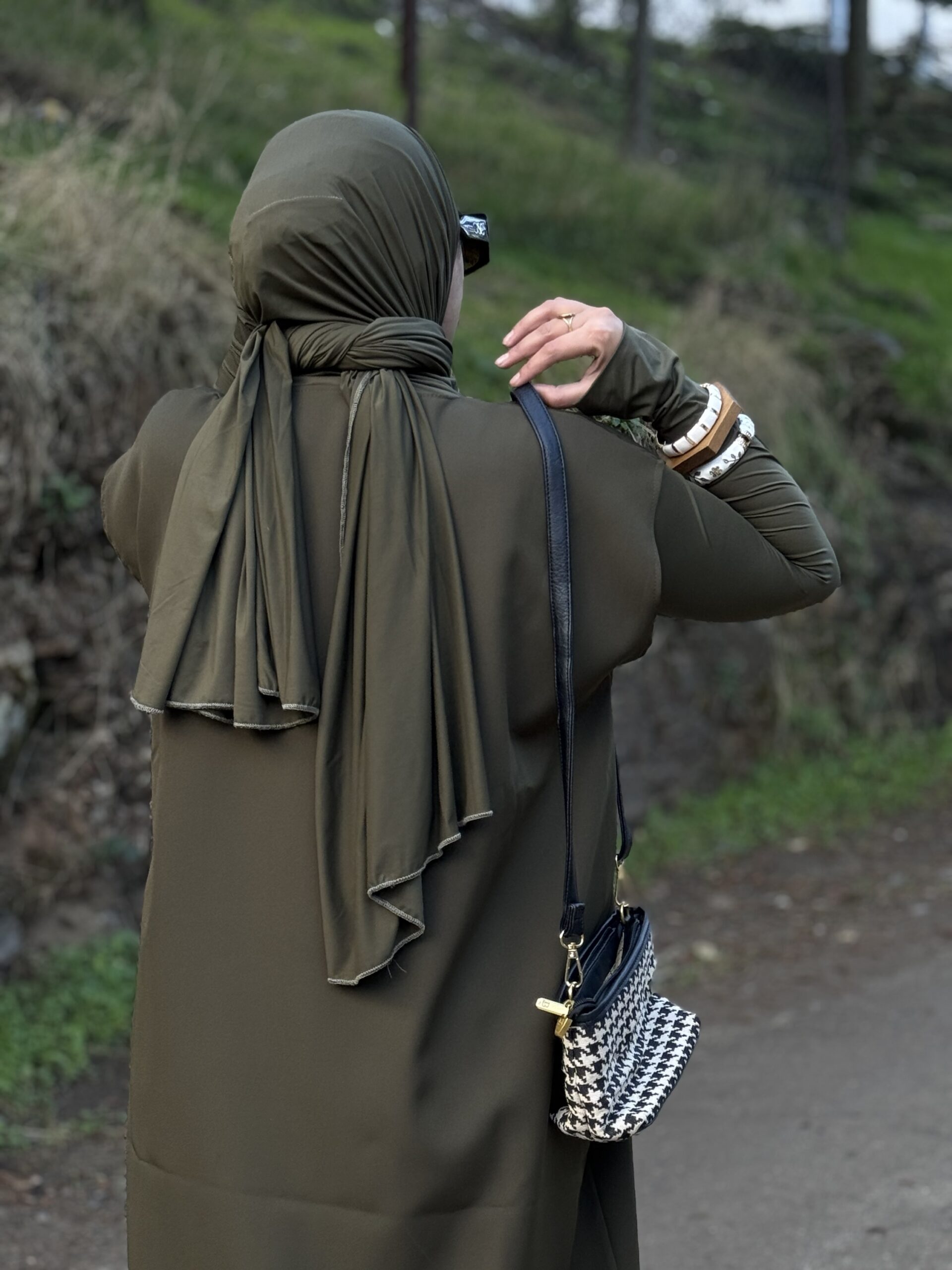 Robe HIJAB CORIENNE VERT – Image 7