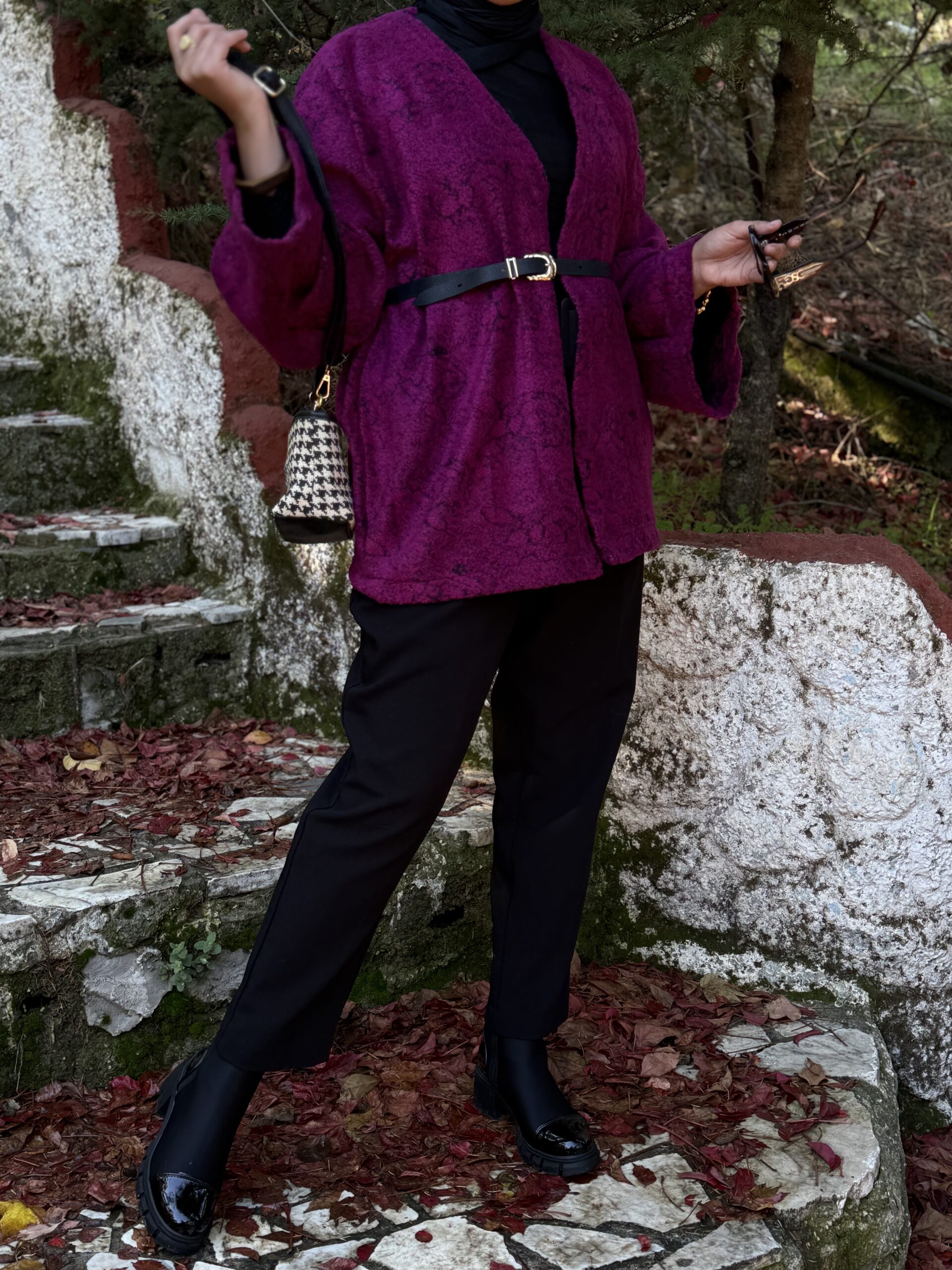 Veste parisienne Rose