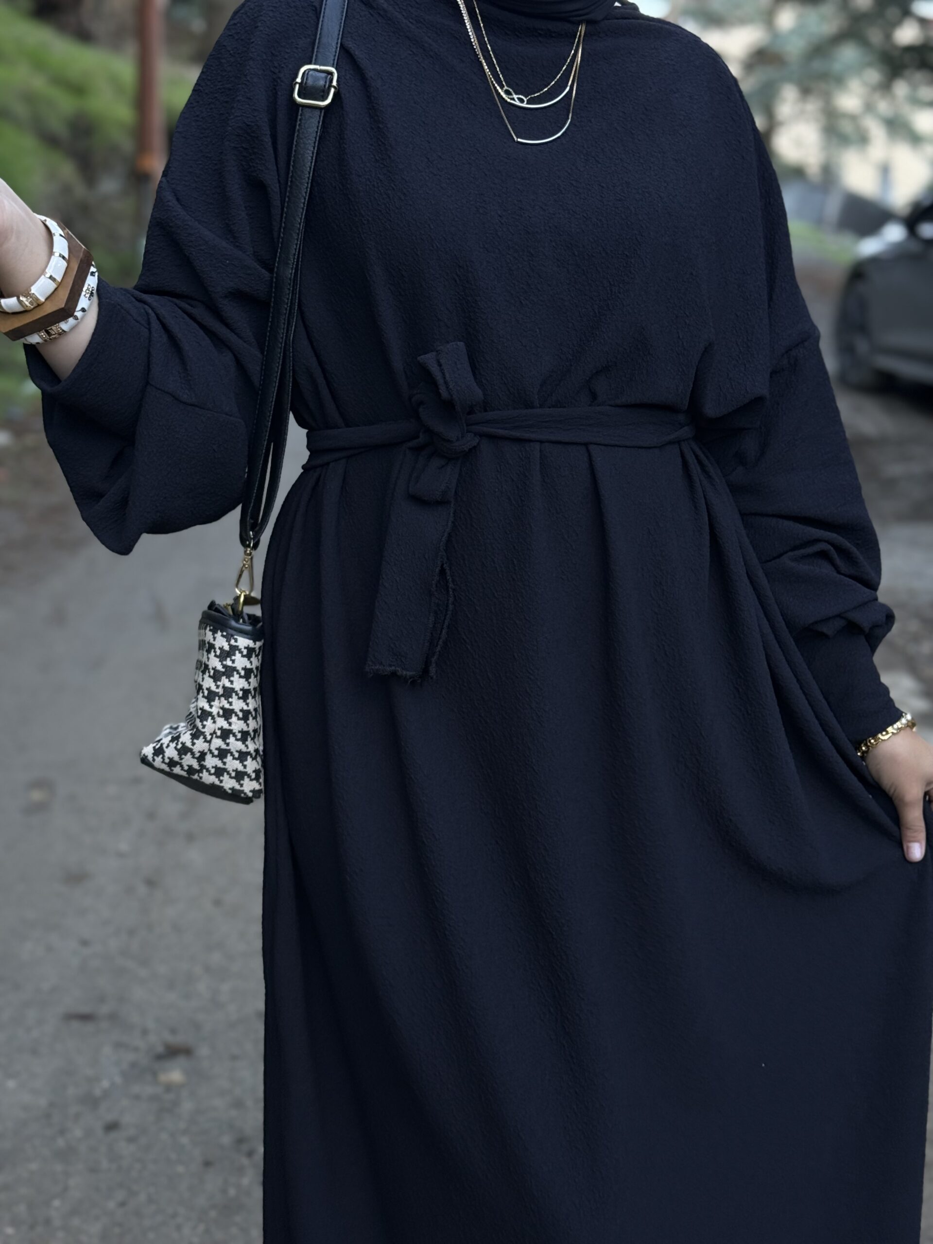 Robe basic Hiver 2026 Noir uni – Image 6