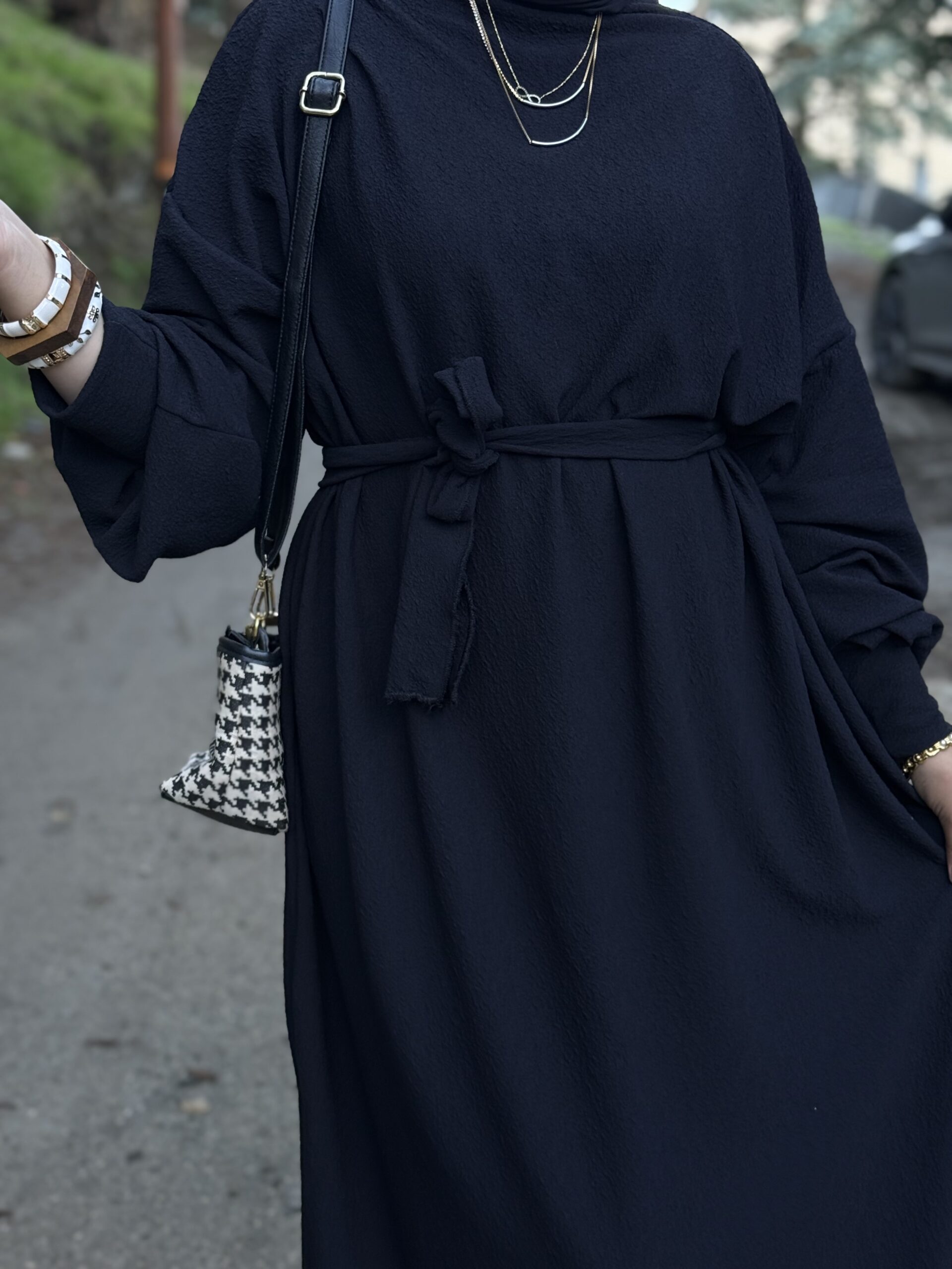 Robe basic Hiver 2026 Noir uni – Image 7