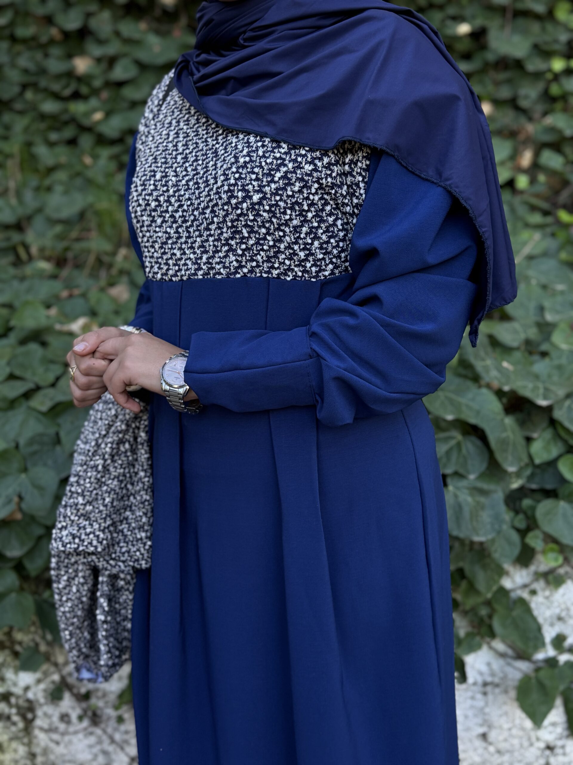 Robe Hijab la turquoise couleur  Bleu