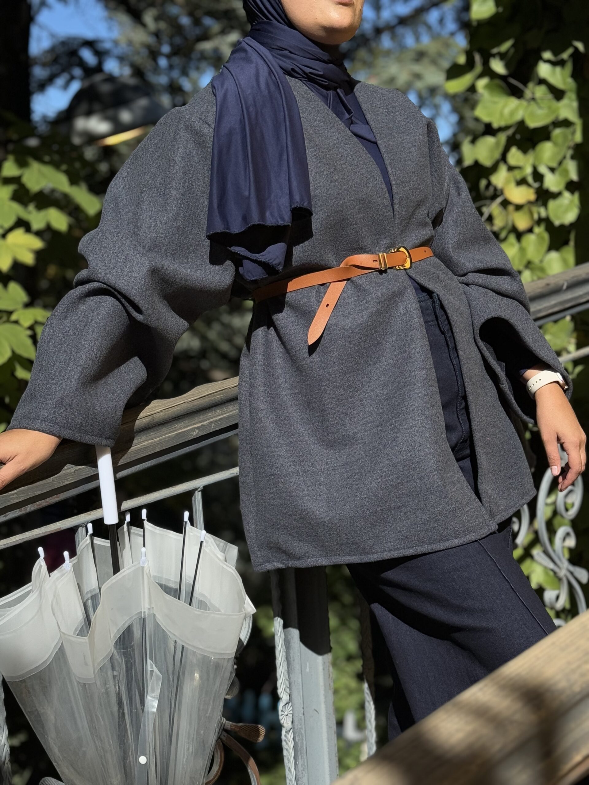 Alternative view of Veste parisienne En bleu jeans