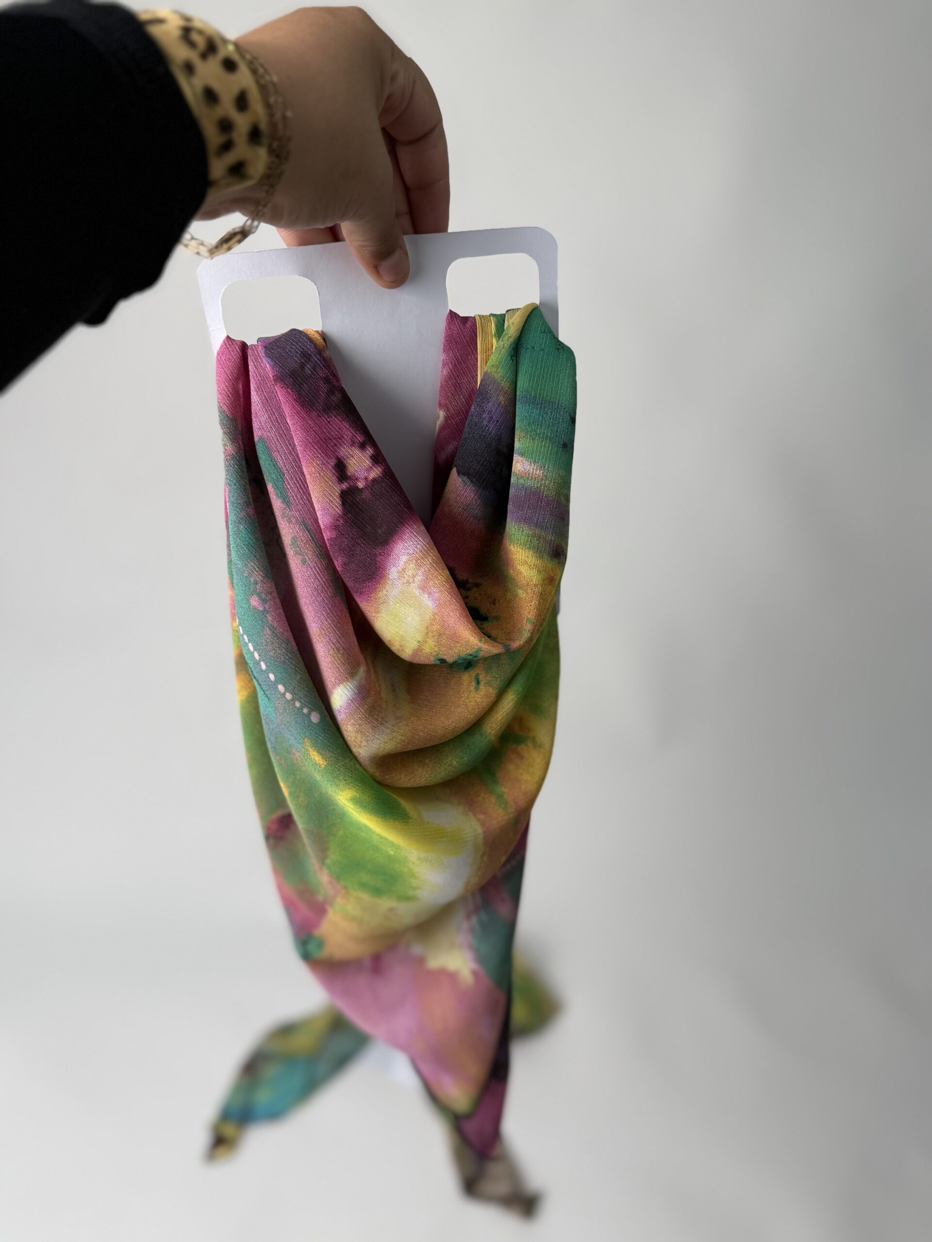 Alternative view of Turban perruche Rose