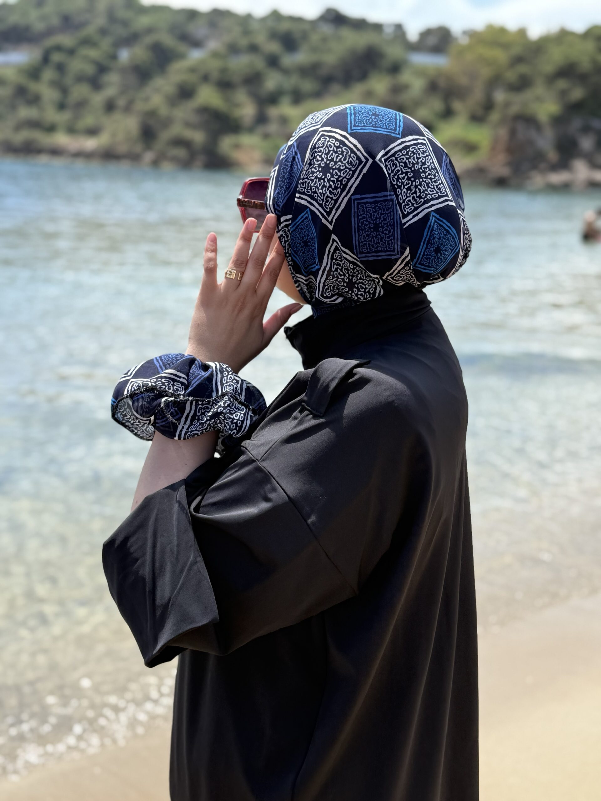 Turban Accareau Bleu