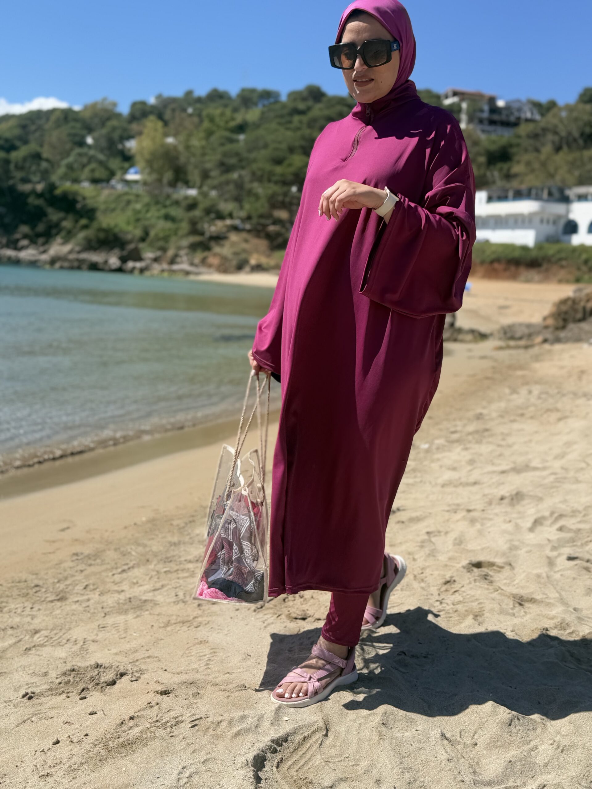 BURKINI MOHAJABA ROSE FUSHIA