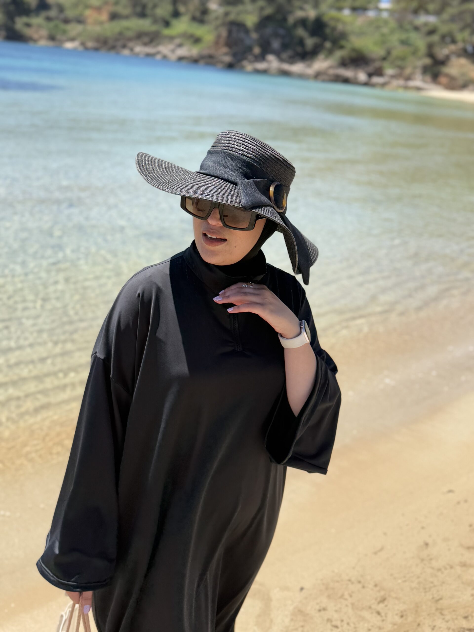 Alternative view of BURKINI MOHAJABA Noir