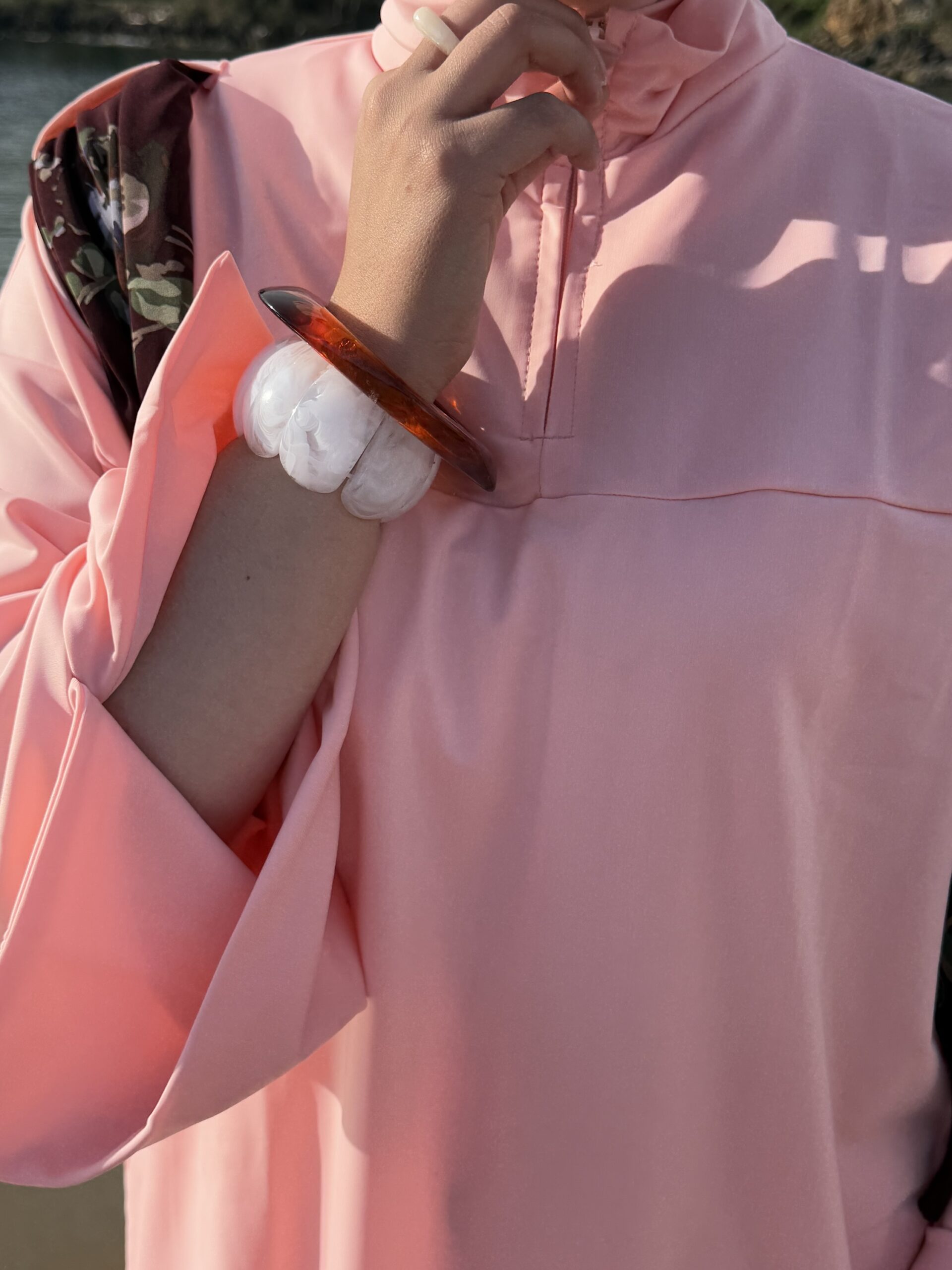 Alternative view of Burkini carré basic Rose Bèbè