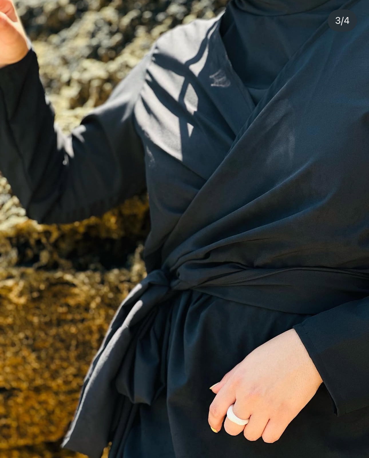 Burkini running en noir