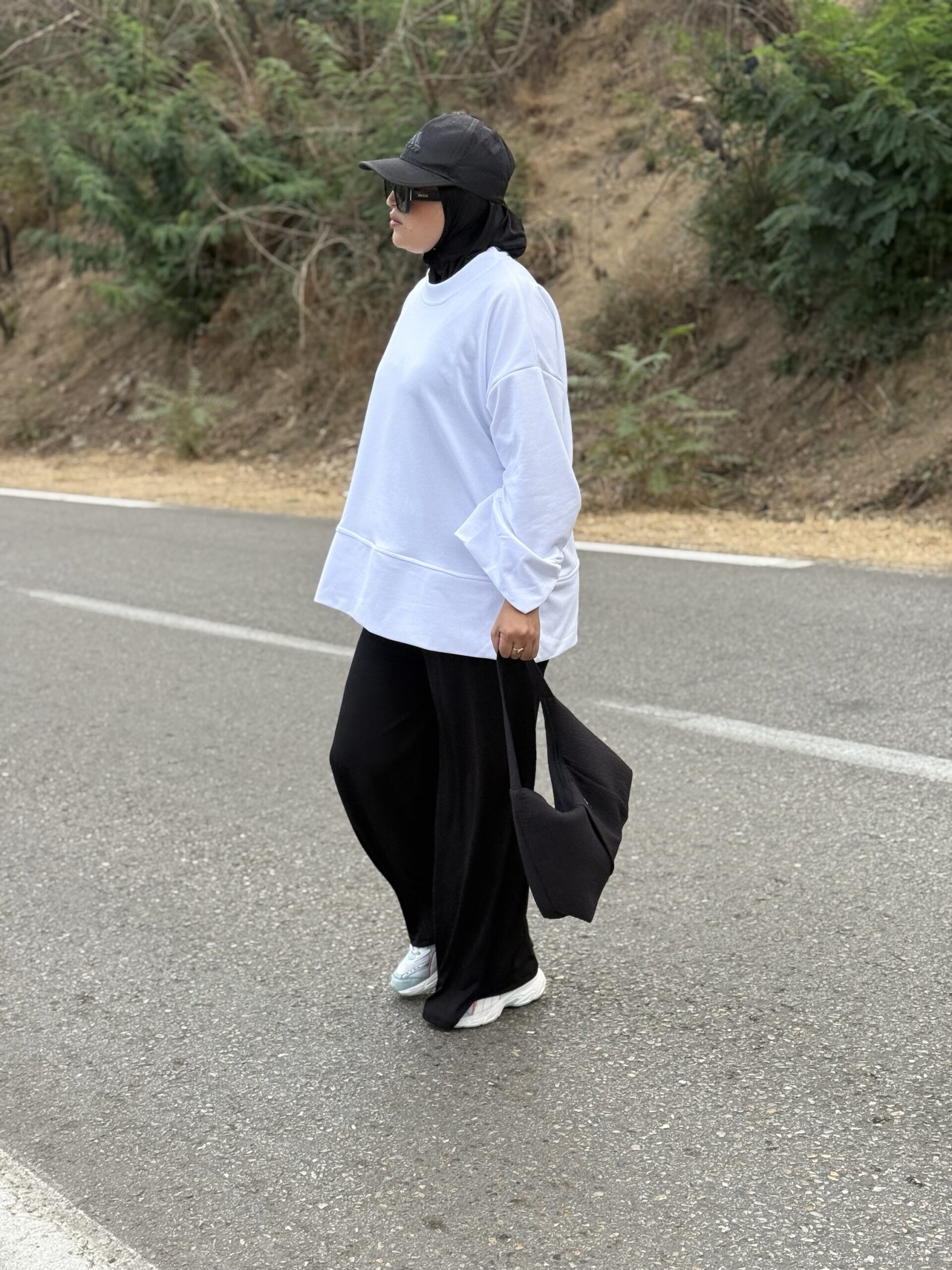 Pull basic Blanc